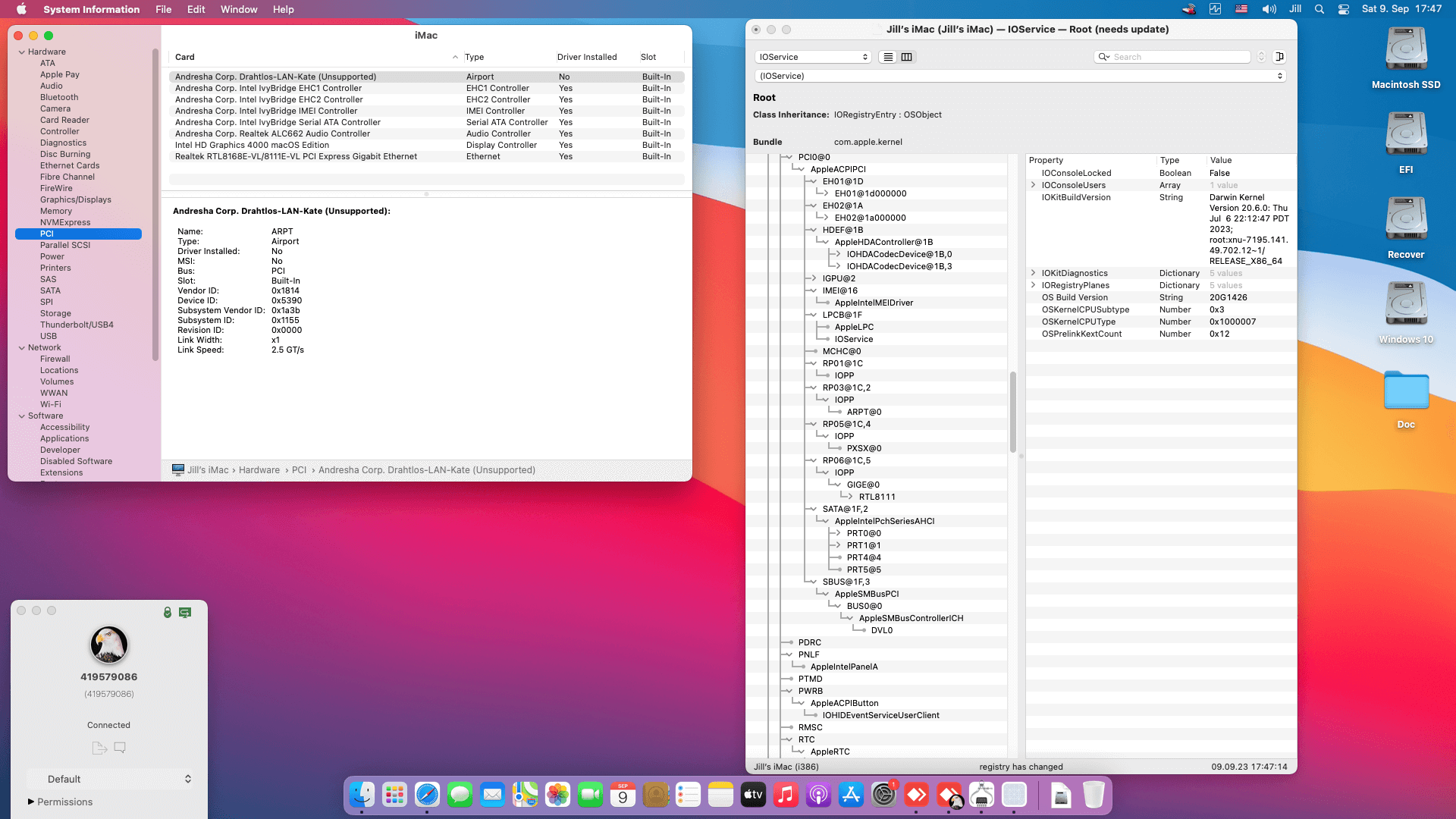 Medion Akoya P2010 D AIO PC [IvyBridge + Intel HD 4000]   OpenCore 1